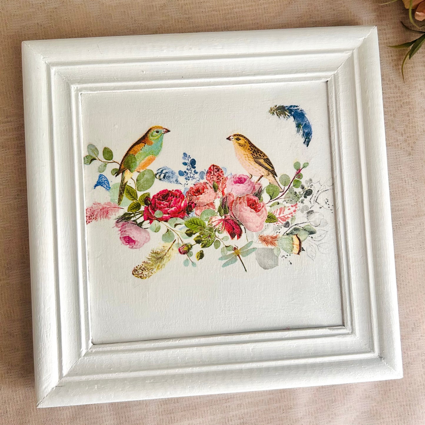 Whispering Birdsong - 8x8 | Wall frames | Garden Whisper Collection