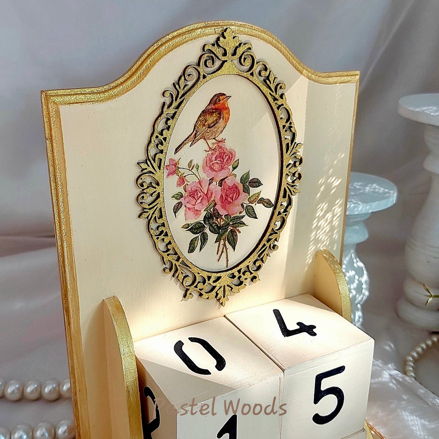 Vintage Perpetual Calendar - Vintage Dream - Single piece only!