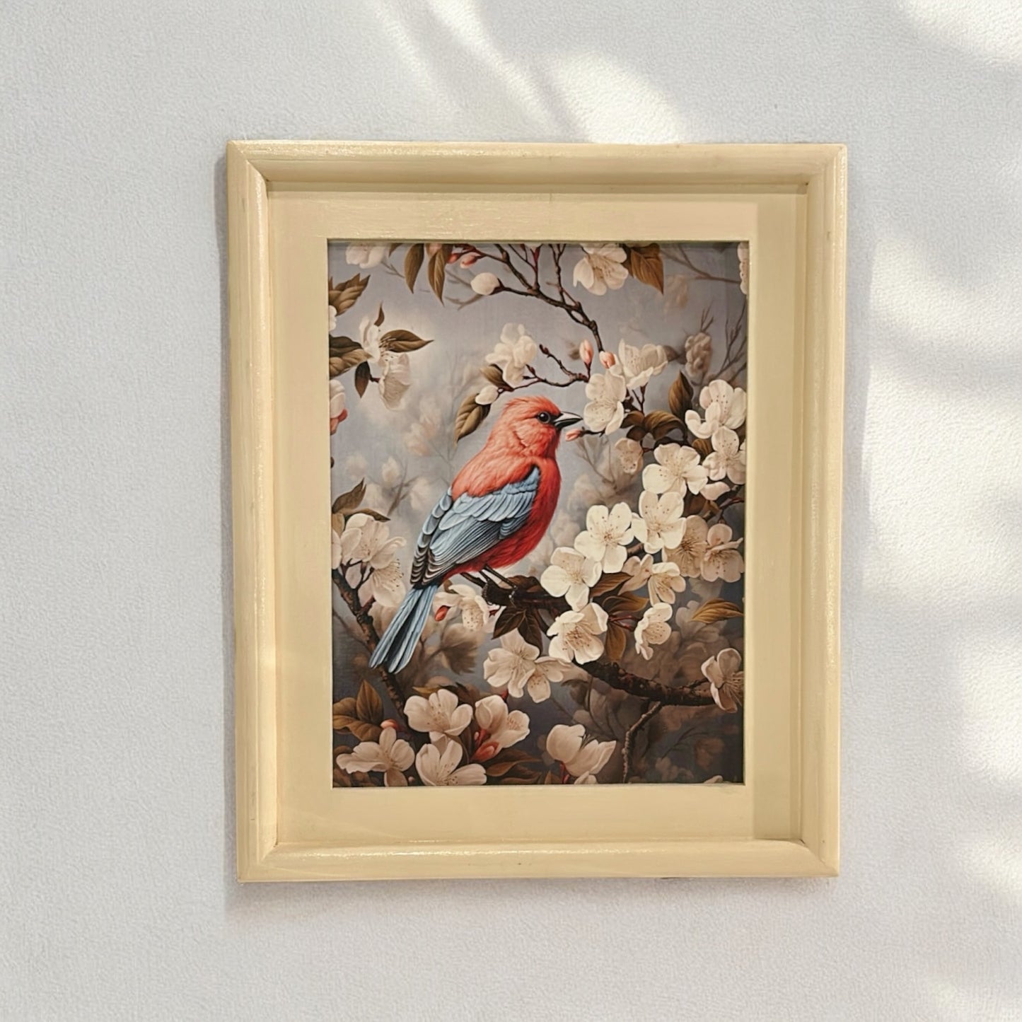 Wall frame birds