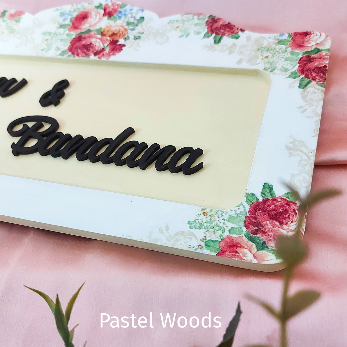 Vintage Victorian Charm Nameplate