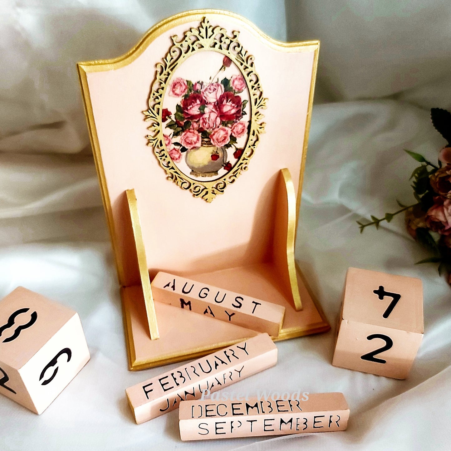 Vintage Perpetual Calendar - Royal Rose