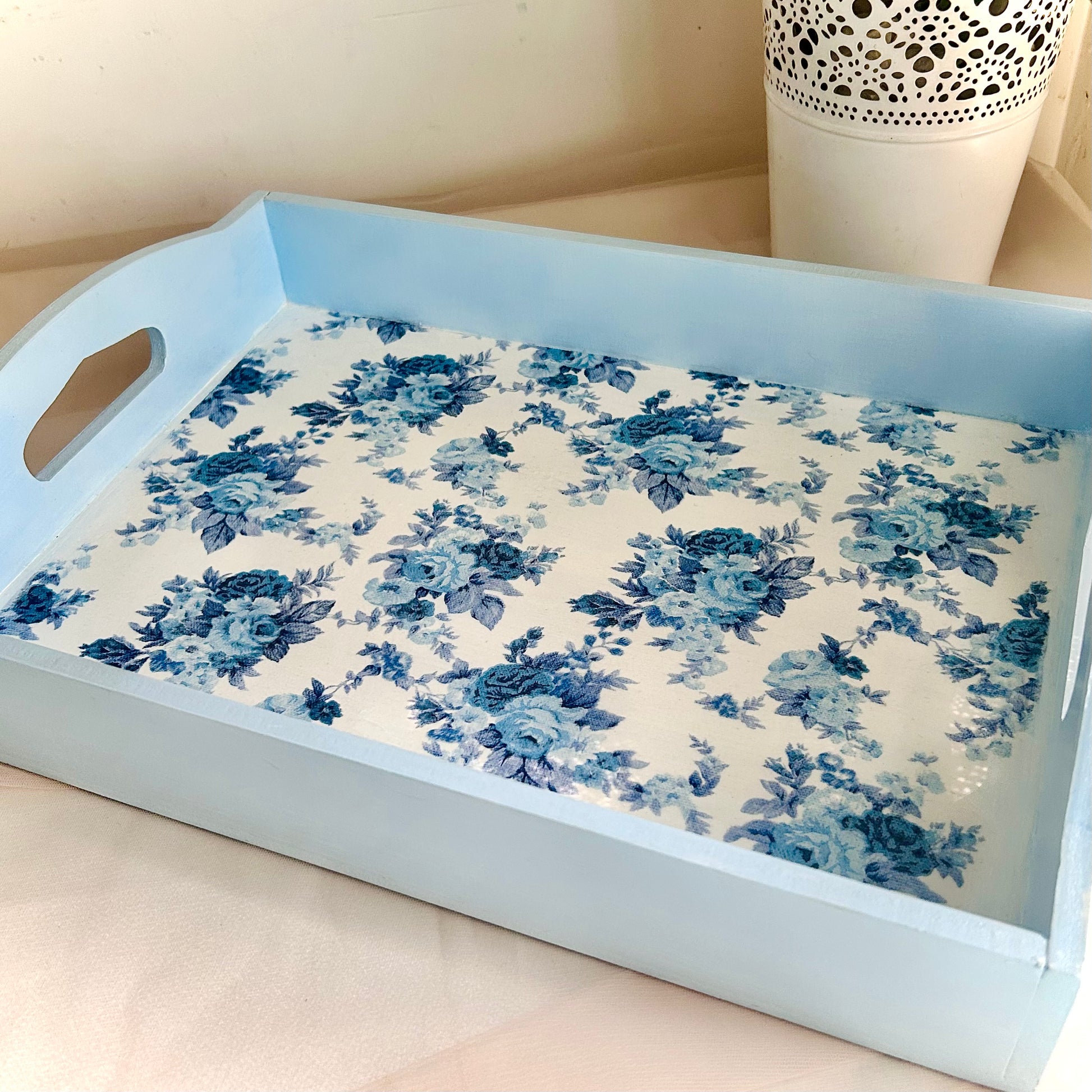 Blue Serving tray 