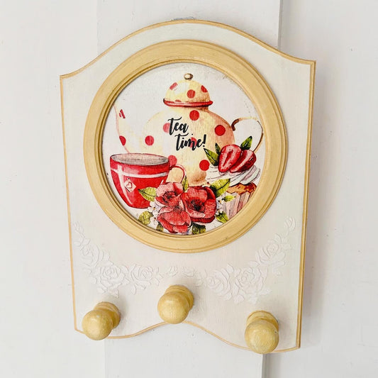 Vintage Wall Hanger - Tea Time