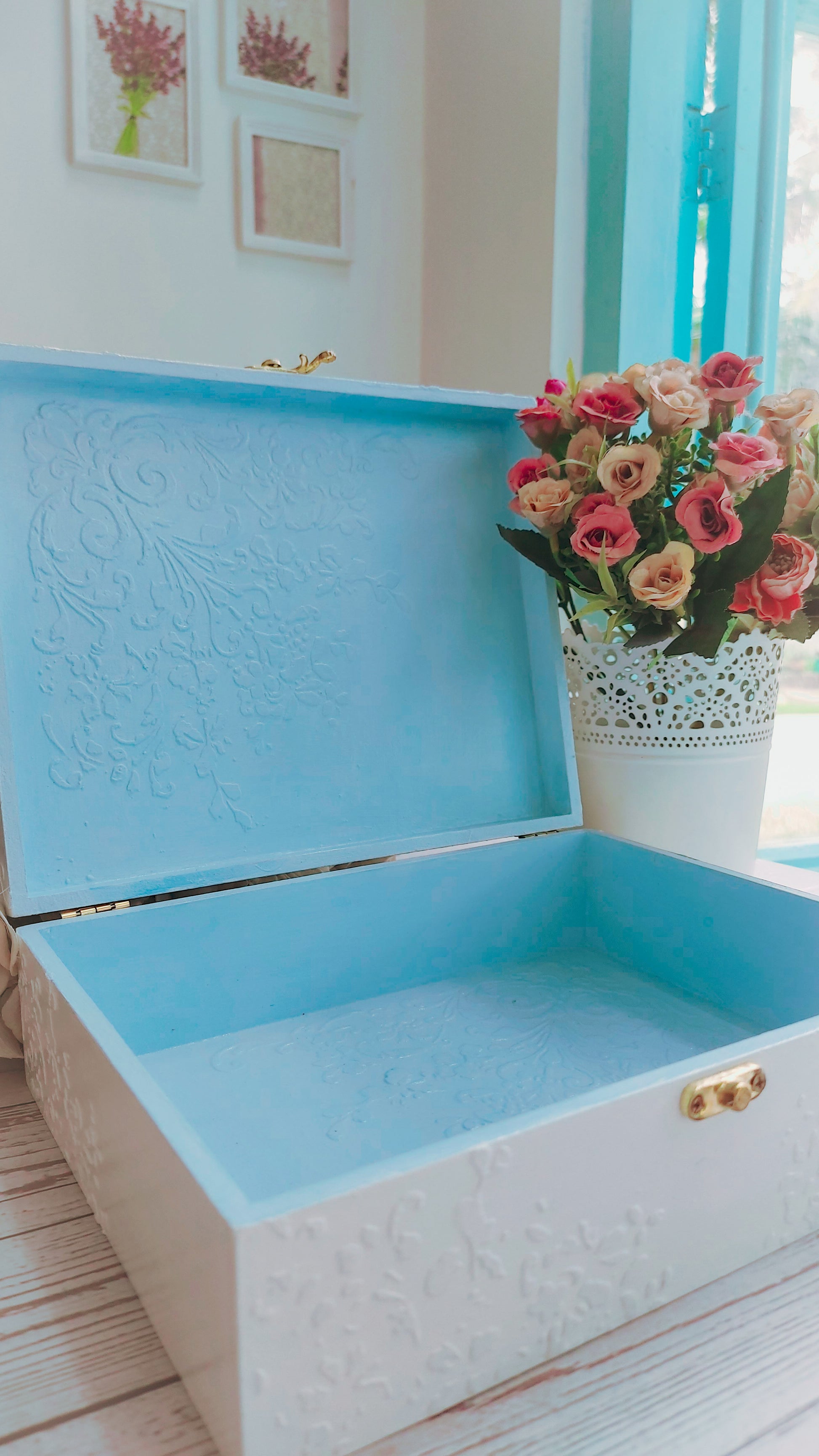 Pretty box for gift handmade