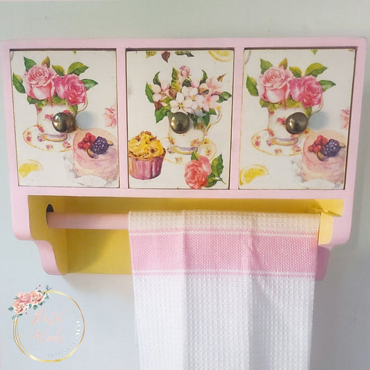 English tea kitchen roll hanger | Available only on Preorder